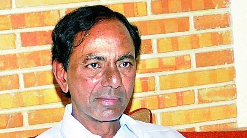 telanganaslandactpaysbetterthancentralact:cmkcr